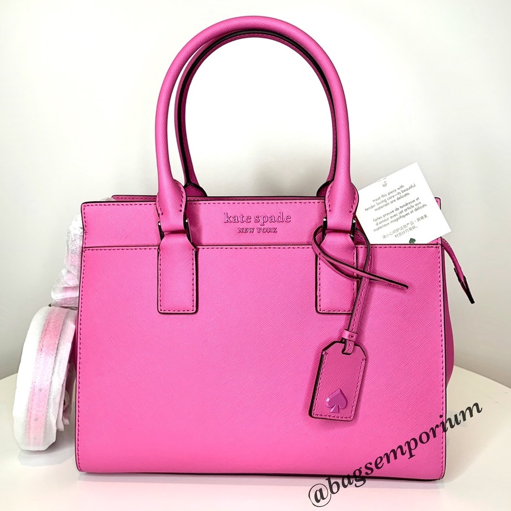 Kate Spade Hot Pink Leather Cameron Purse - Picture 1 of 13